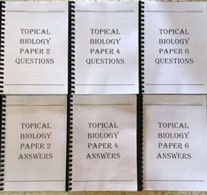 CIE IGCSE Biology Topical Questions & Answers Papers